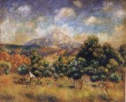Paul Cezanne Mount Sainte-Victoire Spain oil painting artist